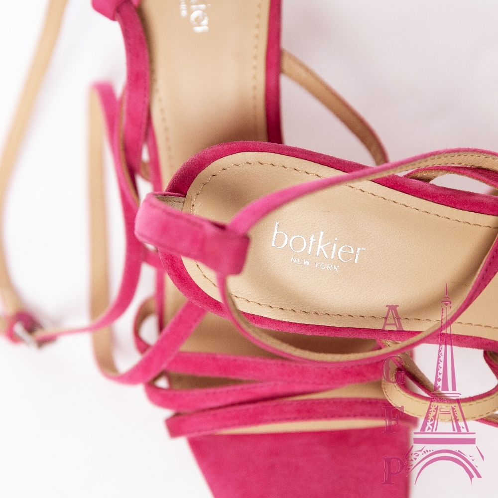 Botkier Lorain Hot Pink strappy Stiletto H… - Picture 9 of 16
